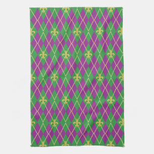 KarnevalArgyle kökshandduk