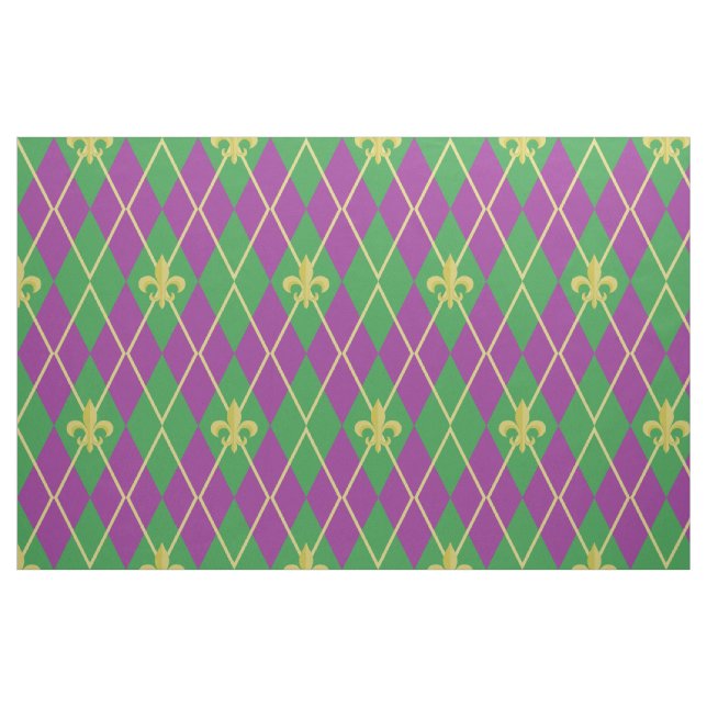 KarnevalArgyle tyg (Fat Quarter)