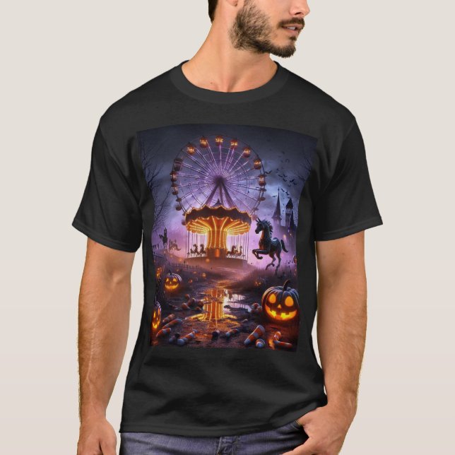 Karnevalen för de levande döda t shirt (Framsida)