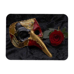Karnevalet som Venetian Pantalone maskerar Magnet