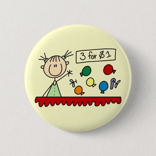 Karnevalet spelar T-tröja och gåvor Knapp (Framsida)