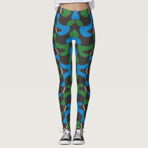 Karnevalet virvlar runt leggings