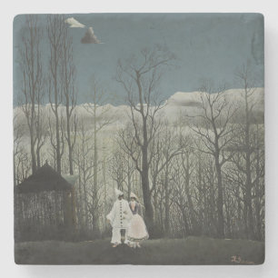 Karnevals kväll, Henri Rousseau oljemålning 1886 Stenunderlägg