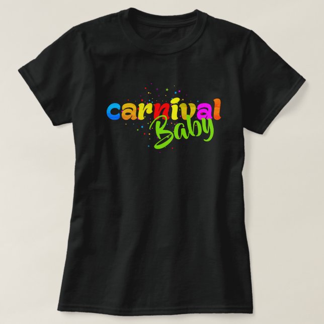 Karnevalsbarn T-shirt (Design framsida)