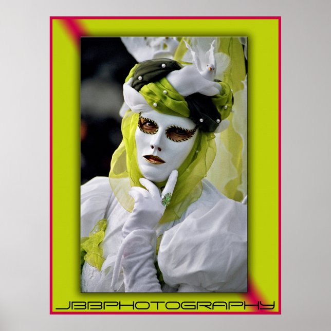 karnevalsfågel poster (Framsidan)