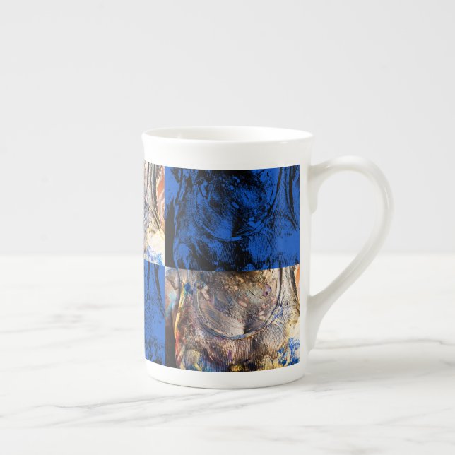 karnevalskista benporslin mugg (Höger)