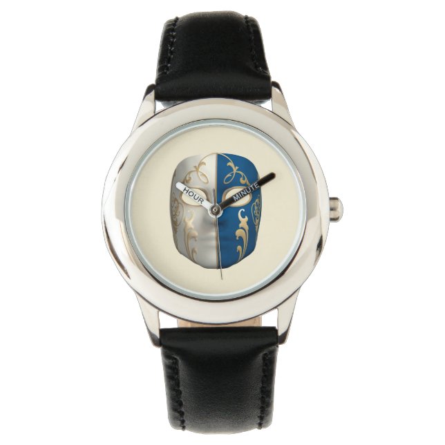 Karnevalsmask Armbandsur (Framsida)