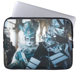 Karnevalsmasker i Venedig, Italien Laptop Sleeve