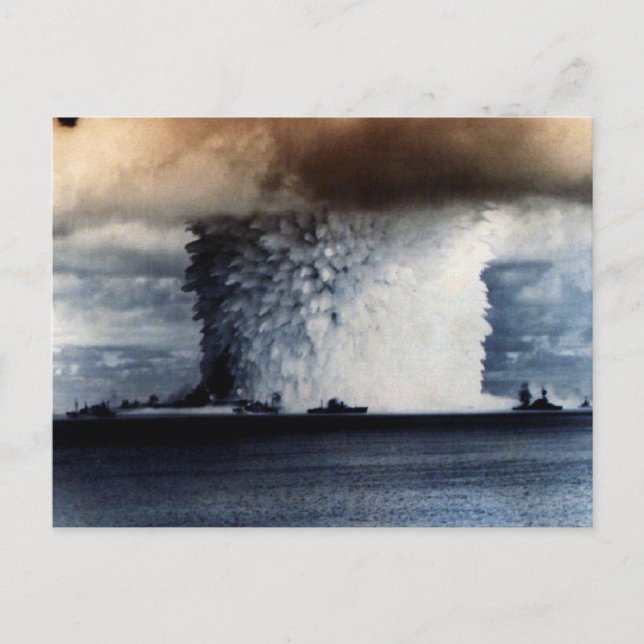 KÄRNEXPLOSION VYKORT (Framsida)