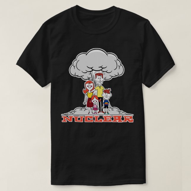 Kärnfamilj T Shirt (Design framsida)