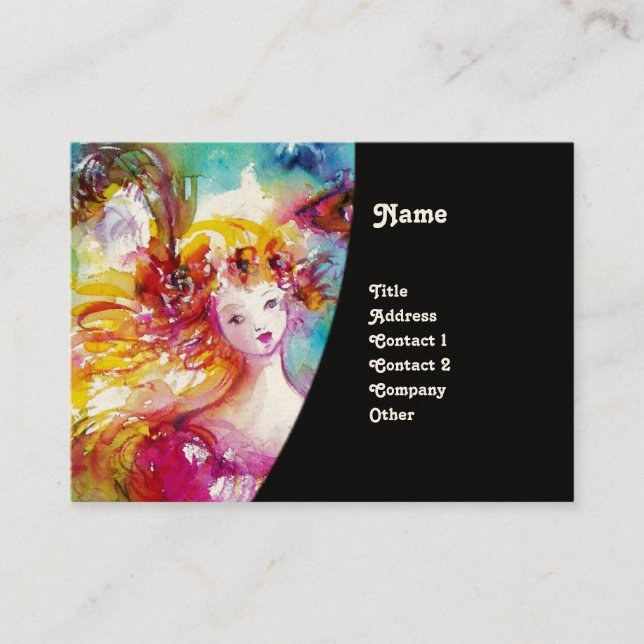 KARNISK DANS 2 VISITKORT (Framsida)