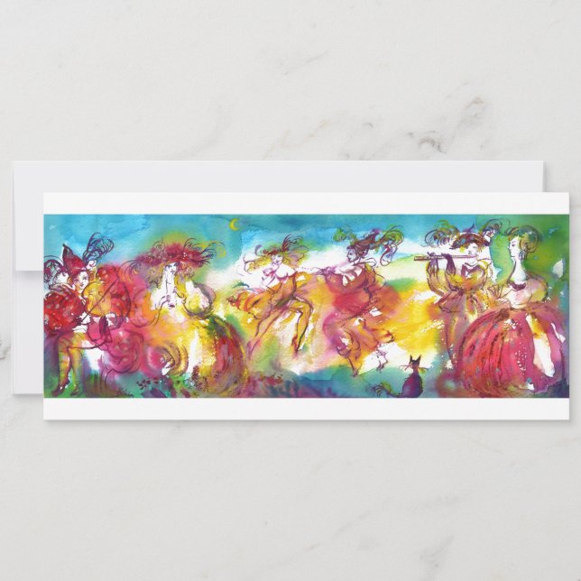 KARNISK NÅGOT INBJUDNINGAR (Framsida)