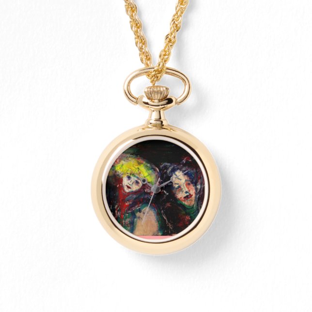 KARNISK NATT I VENICE Venetian Masqueramasker Armbandsur (Framsida)