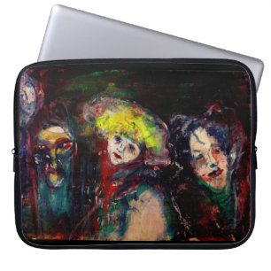 KARNISK NATT I VENICE Venetian Masqueramasker Laptop Fodral