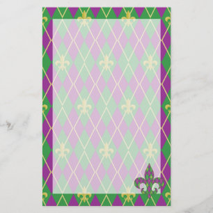 Karnival Argyle Stationery Brevpapper