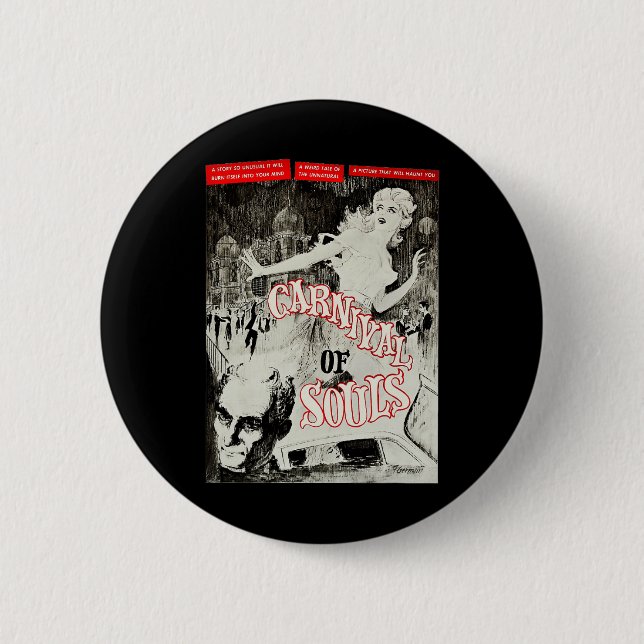 Karnival av Souls Halloween Monster Poster fasa Knapp (Framsida)