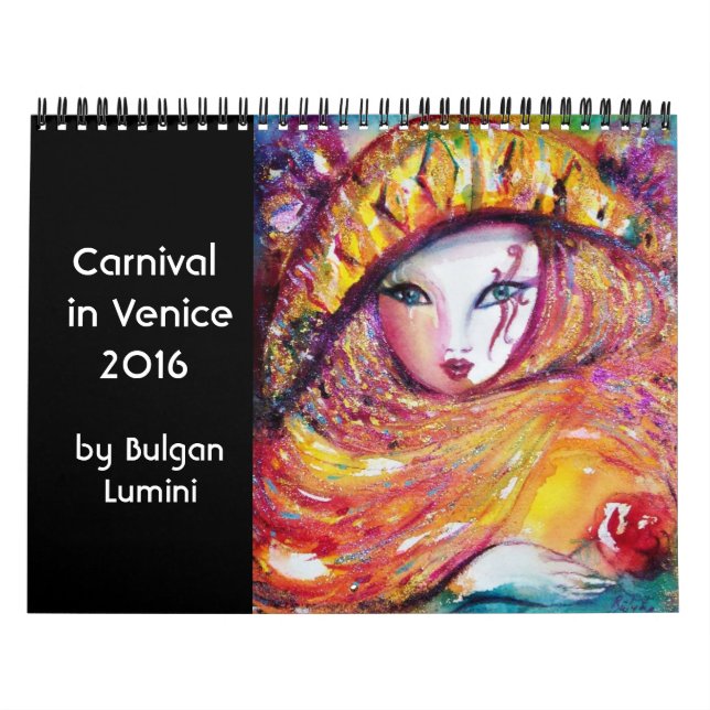 Karnival i Venedig 2016 /Dance,Music,Theater Kalender (Omslag)