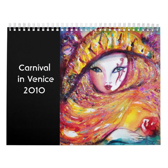 Karnival i Venedig 2 - 2010 / Dance Music Theater Kalender (Omslag)