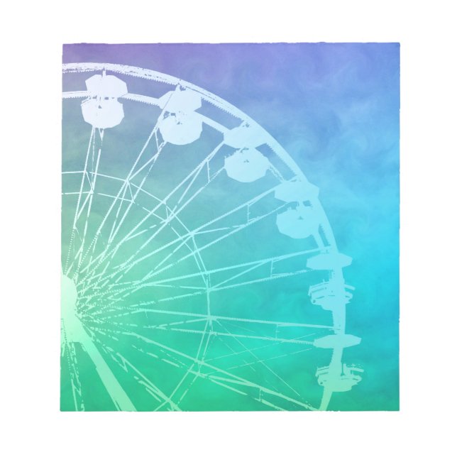 Karnival Sommardesign Anteckningsblock (Framsida)