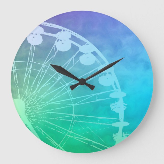 Karnival Sommardesign Stor Klocka (Framsida)