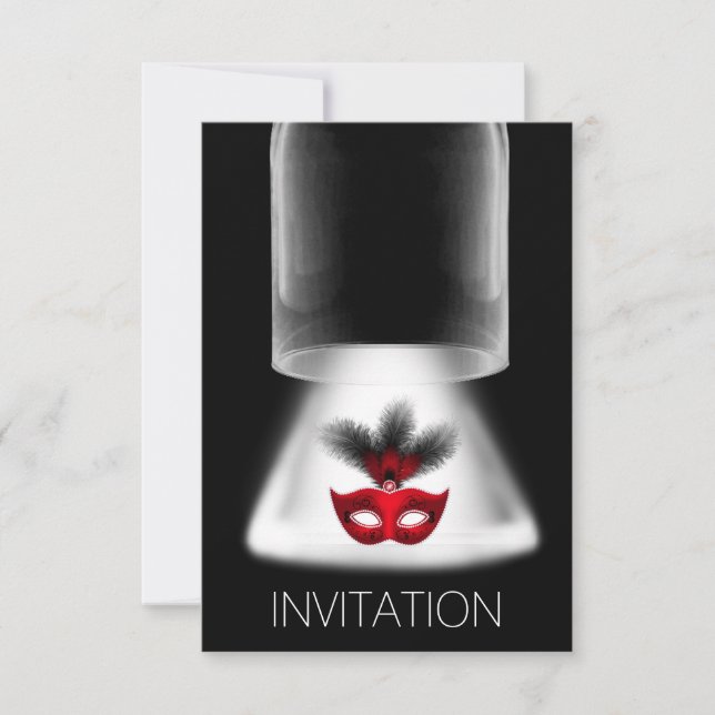 Karnival Venice Festival Cont Vip-inbjudan Inbjudningar (Framsida)