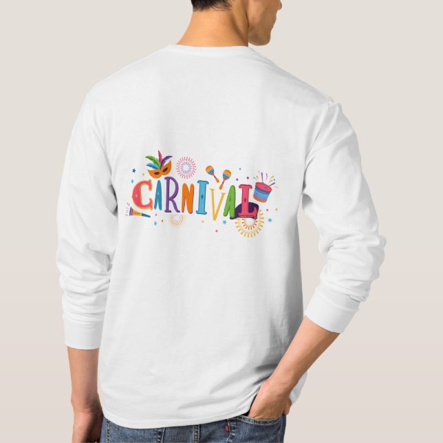 Karnivalfestivalens temadesign T-shirt (Baksida)