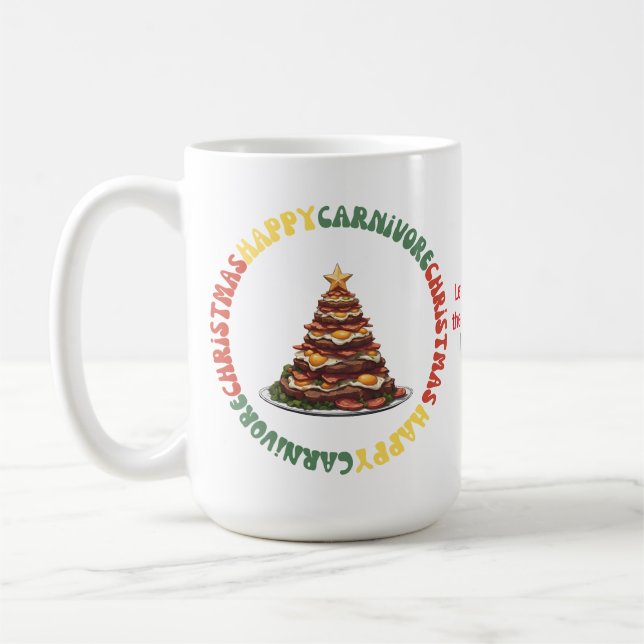 Karnivor Julmugg Kaffemugg (Vänster)