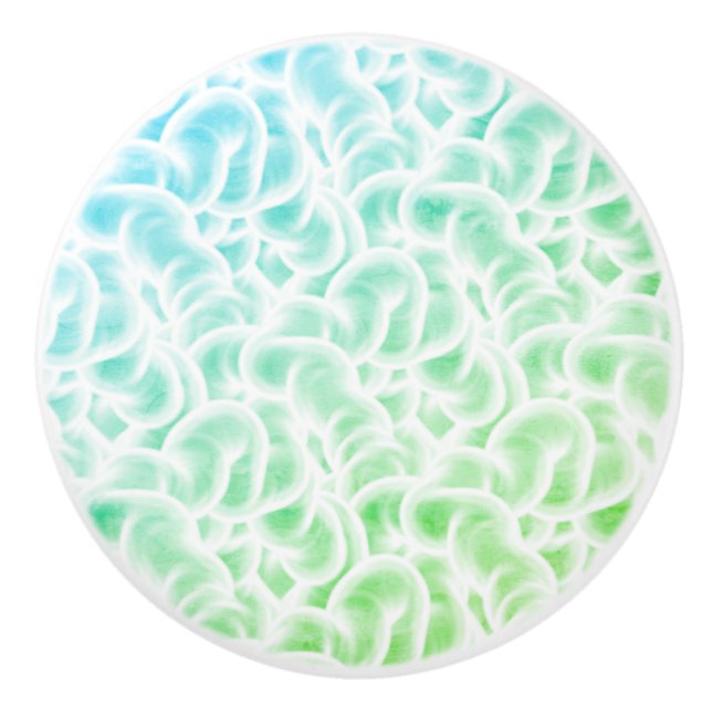 Kärnklyvningskeramisk pull knopp (Framsidan)