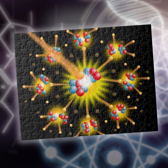 Kärnklyvningsvetenskap Pussel (Nuclear Fission Science Jigsaw Puzzle)