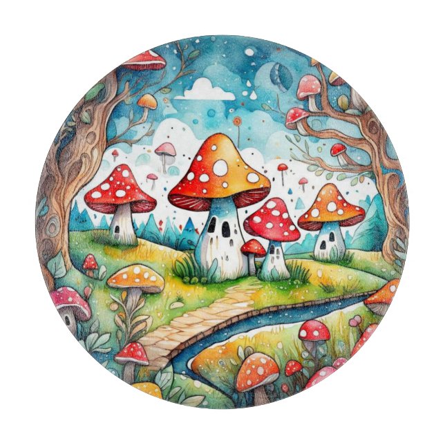 Kärnkonstruktion för löv av kute och svampar (Framsidan)