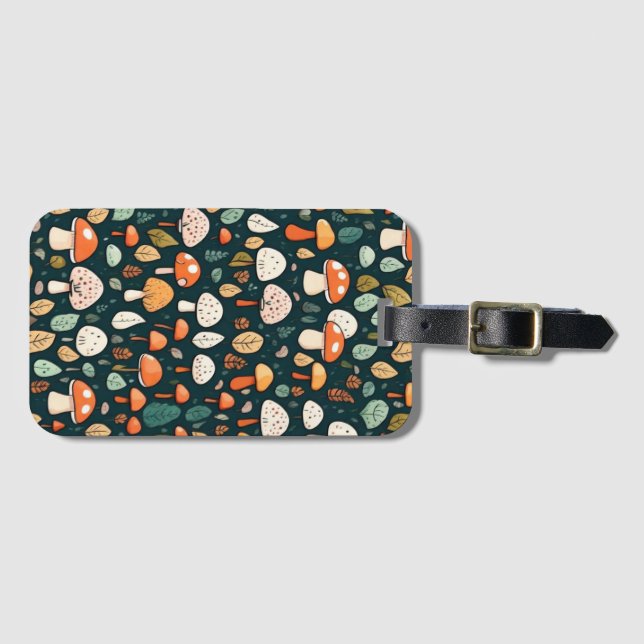 Kärnkonstruktion för löv av kute och svampar bagagebricka (Framsida horisontal)