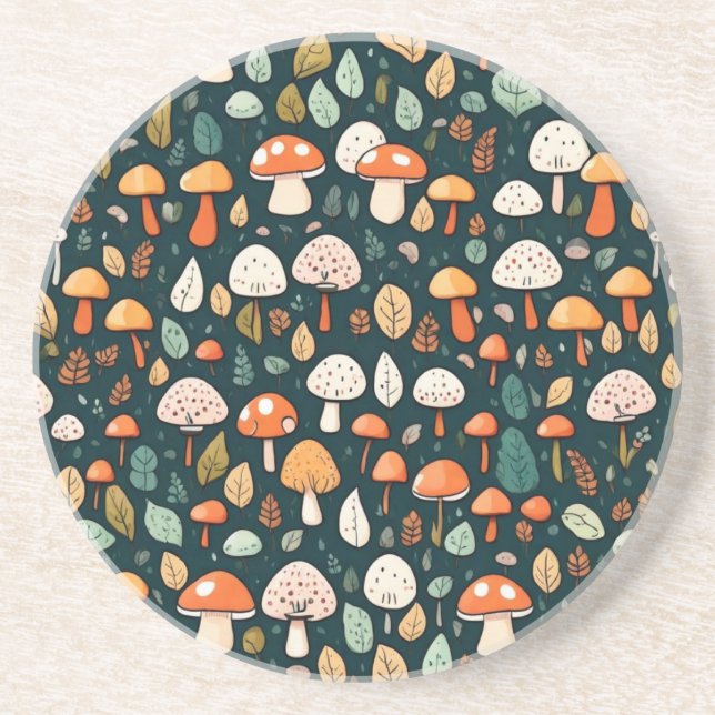 Kärnkonstruktion för löv av kute och svampar underlägg (Framsidan)