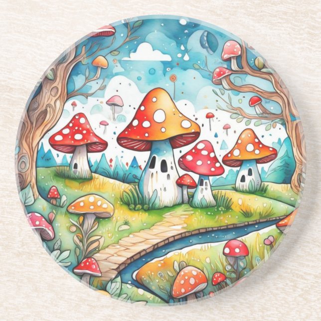 Kärnkonstruktion för löv av kute och svampar underlägg (Framsidan)