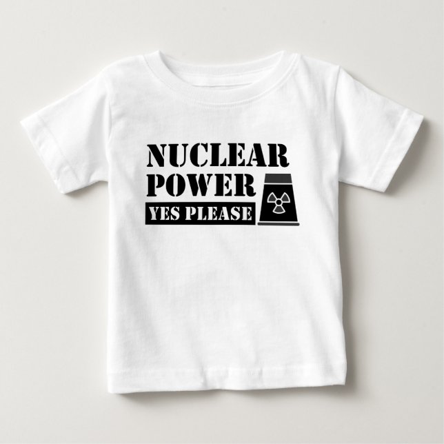 Kärnkraft Ja, Påstående T Shirt (Framsida)