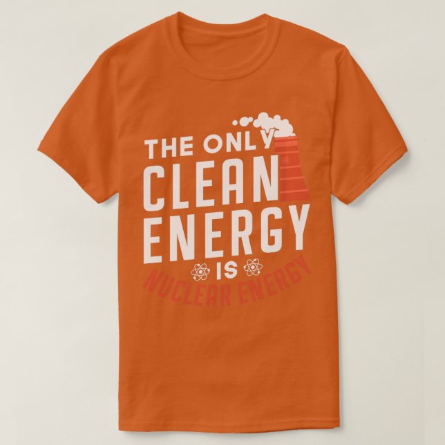Kärnkraften Älskare är det enda reningsverket T Shirt (Design framsida)