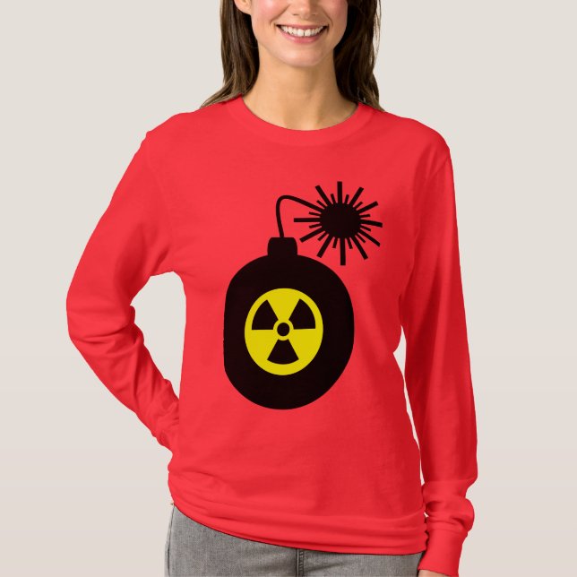 Kärnkraftsbomb T-shirt (Framsida)