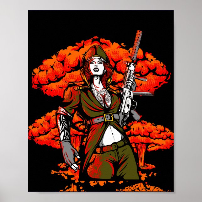 Kärnkraftskvinnor Poster (Framsidan)