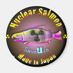 Kärnlax Magnet