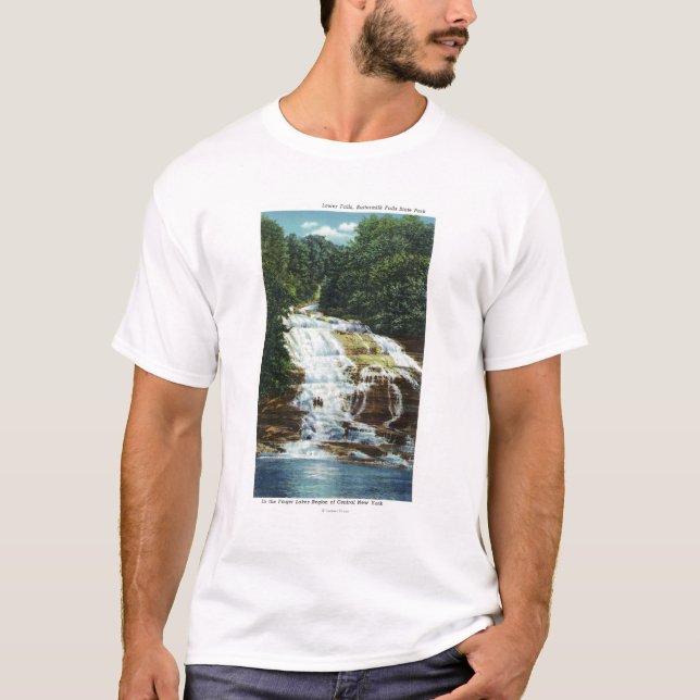 Kärnmjölk brukar delstatsparken som lägre t-shirt (Framsida)