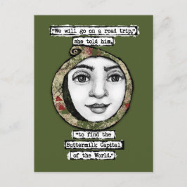 Kärnmjölkskapital (World Postcard) Vykort