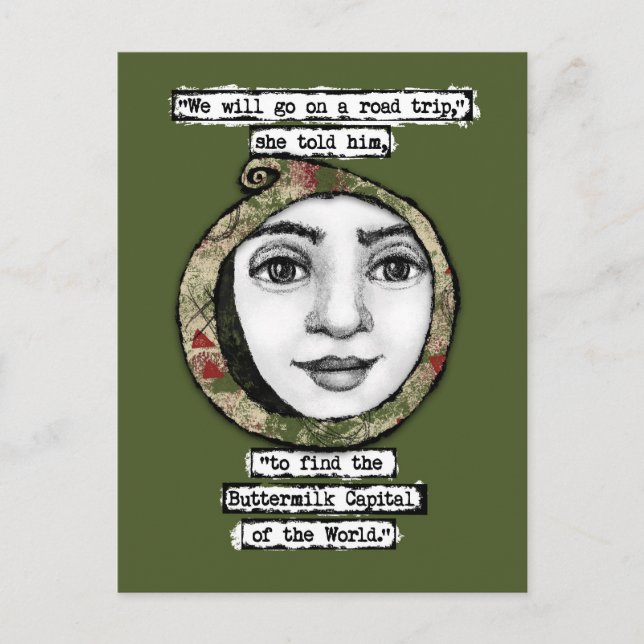 Kärnmjölkskapital (World Postcard) Vykort (Framsida)