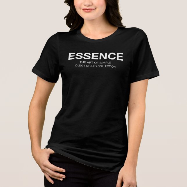 KÄRNNAN  Minimalistisk typografi T Shirt (Framsida)