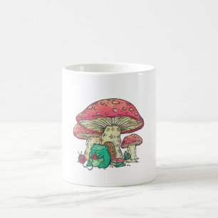 Kärnstam Frog Knitting under Mushroom Kaffemugg