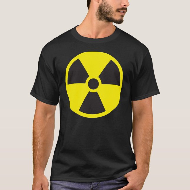 Kärnstrålningskörning Tee (Framsida)