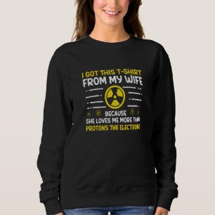 Kärntekniker Protoner Elektroner Strålning T Shirt