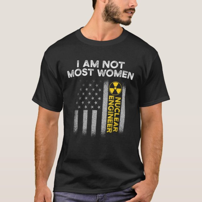 Kärntekniska Ingenjör:s mest kvinnliga ingenjörsgå T Shirt (Framsida)