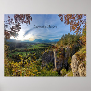 Kärnten, Österrike Poster