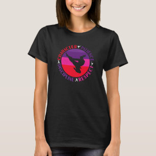 Kärnvärden för martialkonst - Karate T Shirt