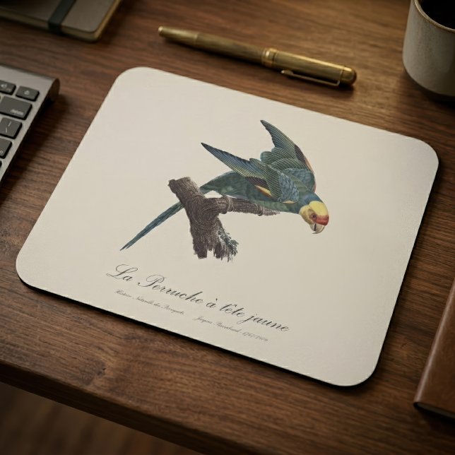 Karolina parakit, Conuropsis carolinensis Musmatta (Carolina parakeet, Conuropsis carolinensis. Mouse Pad)