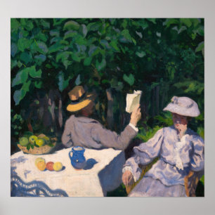 Károly Ferenczy - Solig morgon Poster
